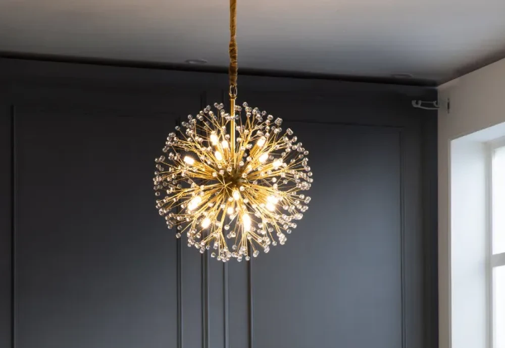 glass crystal chandelier