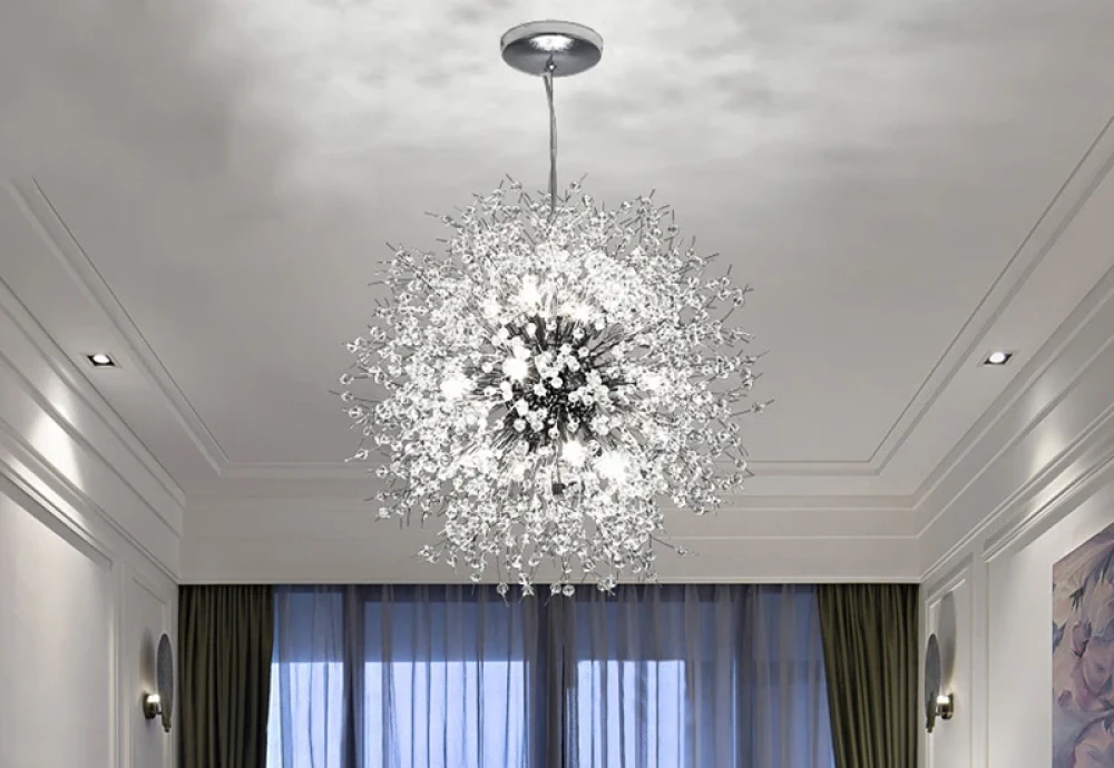 glass crystal chandelier